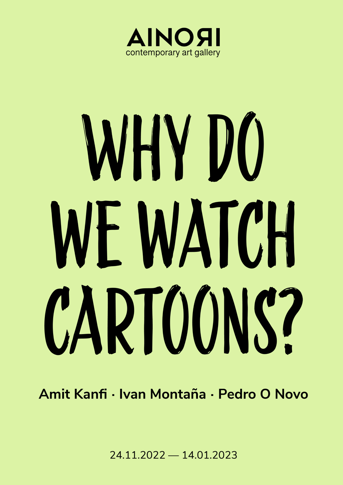 Why do we watch cartoons?